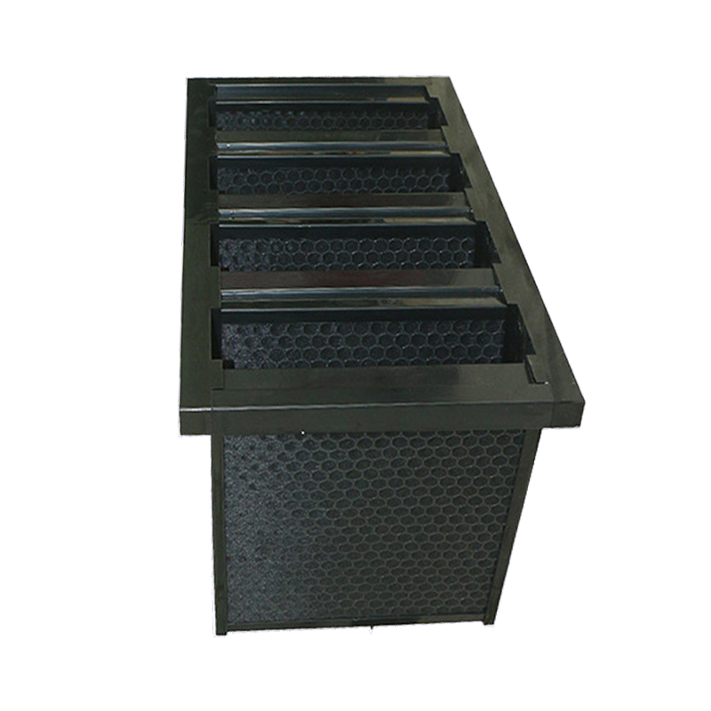 Activated Carbon V Bank Air Filter
