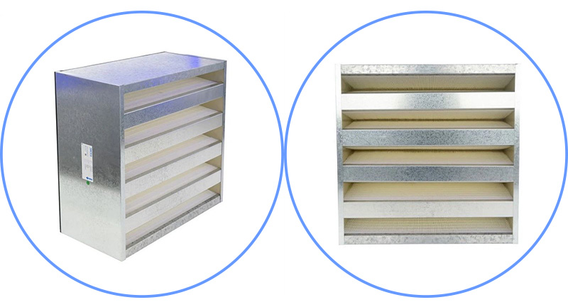 Filtr HEPA typu pudełkowego v