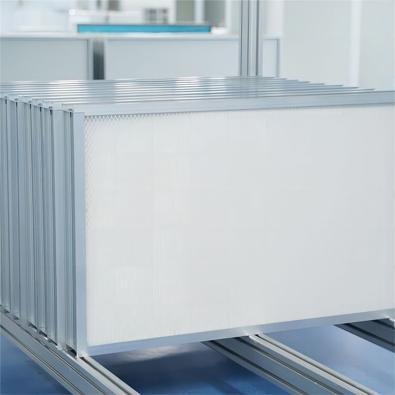 Fiberglass Mini-Pleat ULPA Air Filter