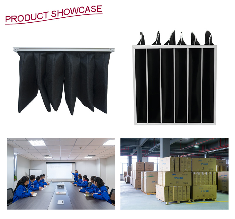 Filtre à air de poche à charbon actif