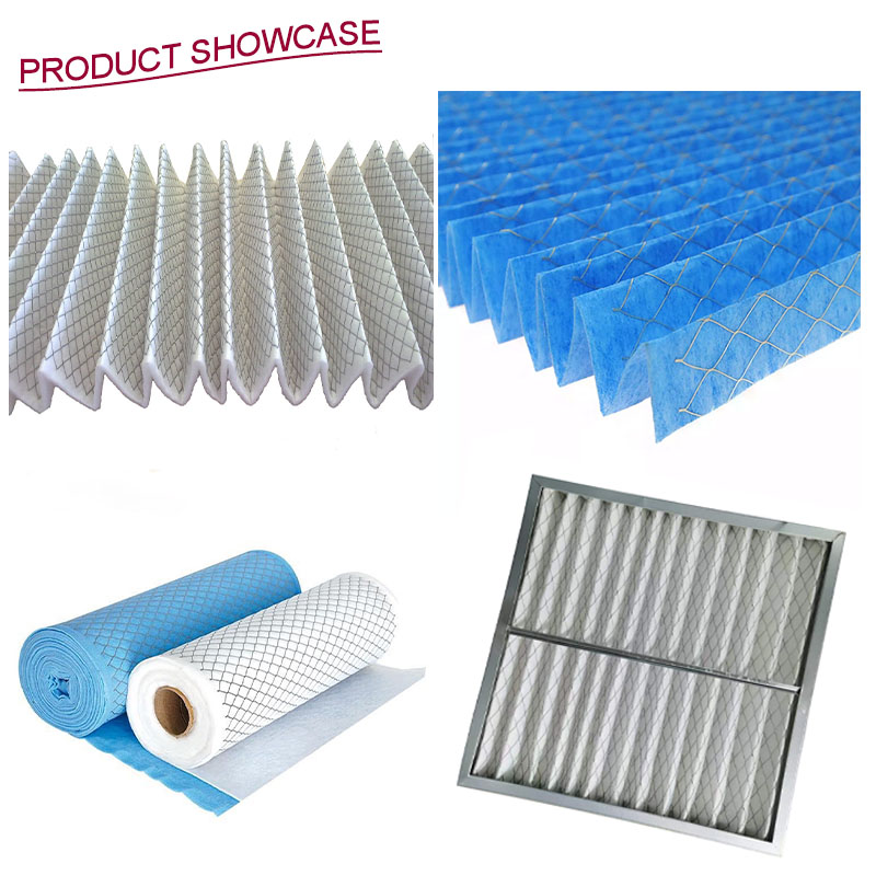 Rouleaux de médias filtrants en polyester