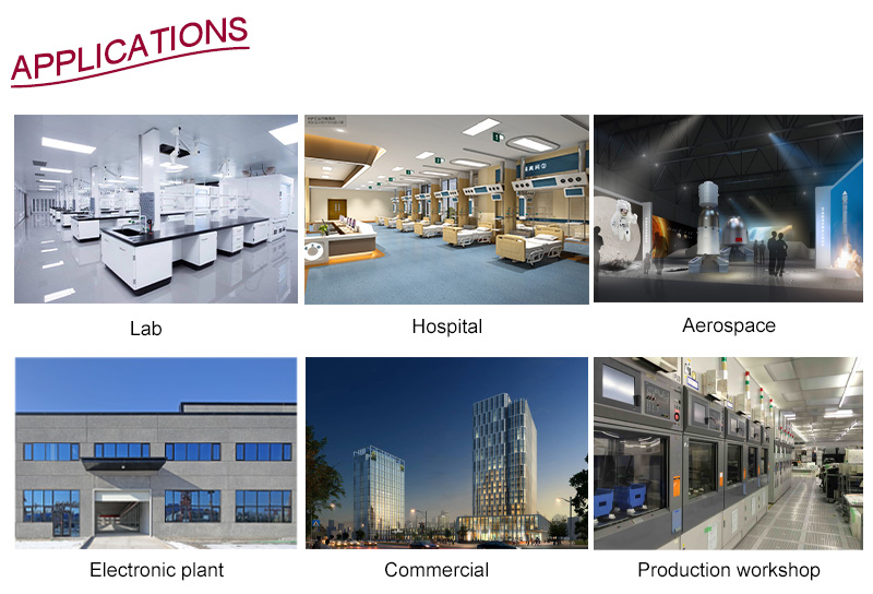 Pleated panel filter applications