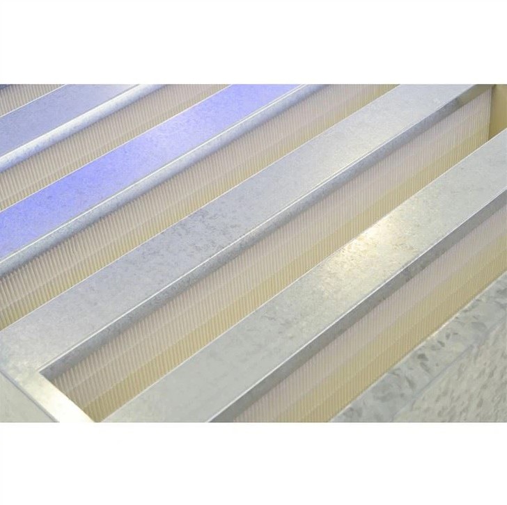 박스형 V 은행 HEPA 필터