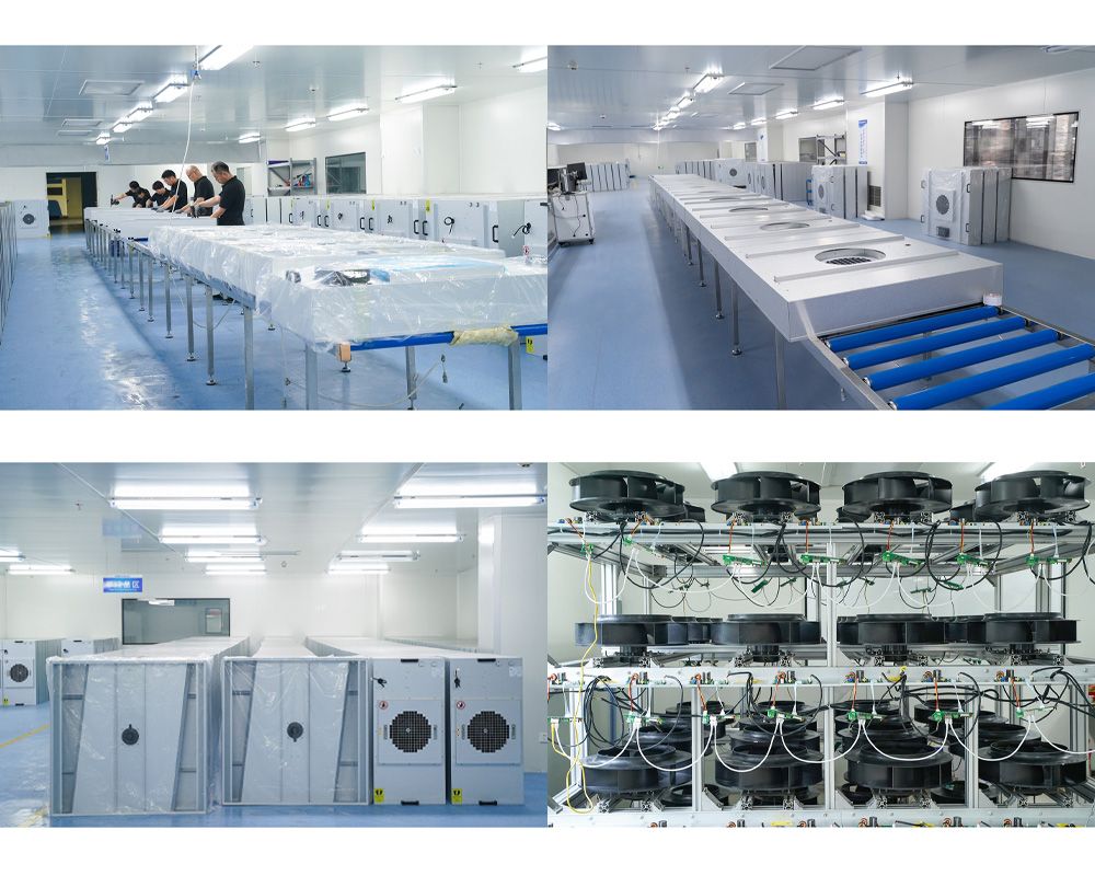 직류 팬 필터 장치