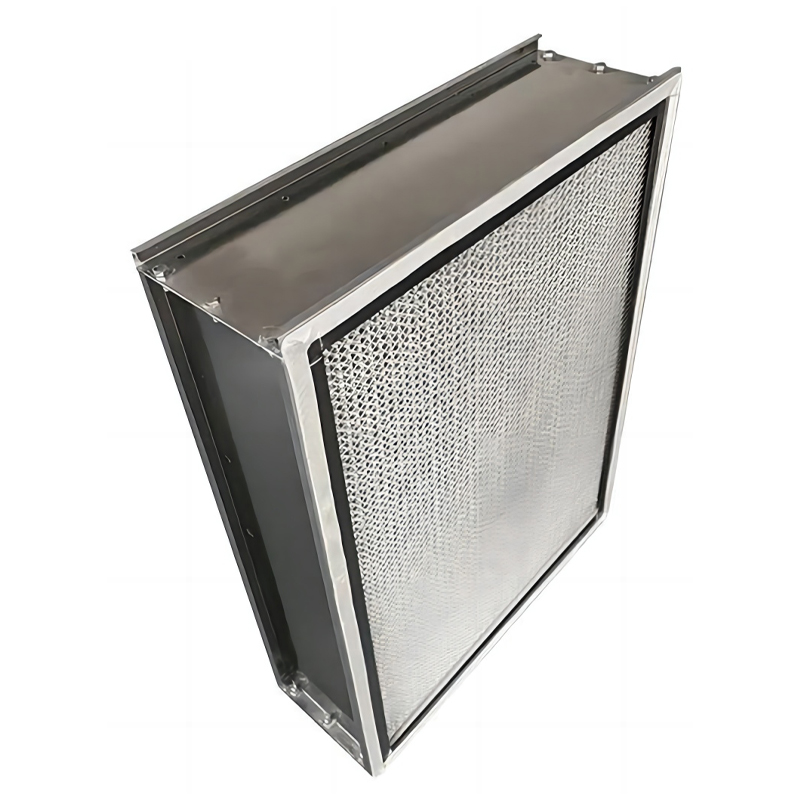 فلتر هواء جسيمات عالي الكفاءة بدرجة حرارة عالية تصل إلى 450 درجة مئوية