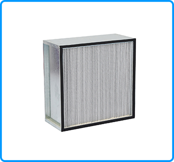 깊은 주름 에어 필터