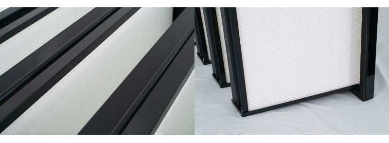 V Bank Mini Pleat HEPA Air Filter