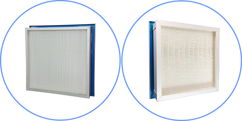 Side Gel Seal HEPA Filter