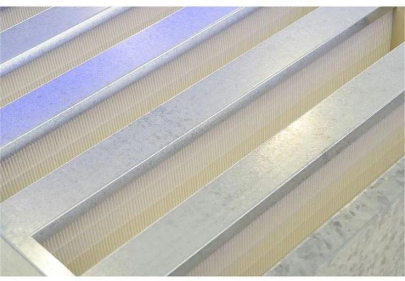 박스형 V 은행 HEPA 필터