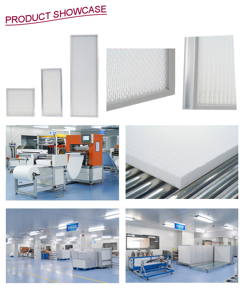 Mini pleat air filter