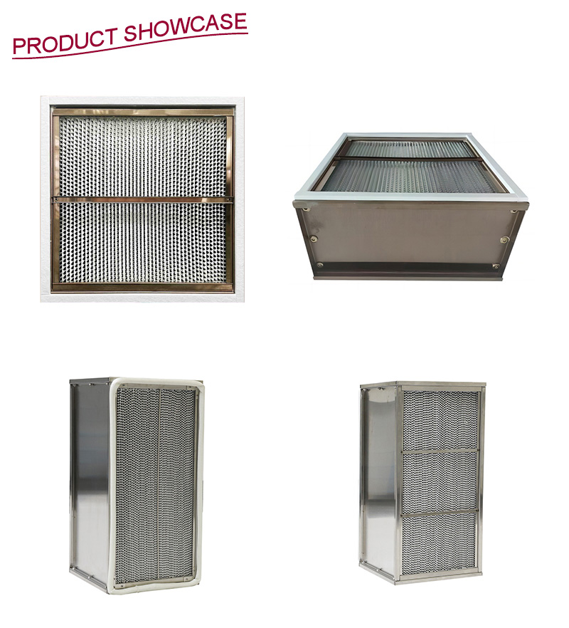 450℃高温HEPAフィルター