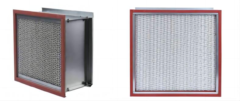 High-Temp Resistance Deep-Pleated HEPA Filter