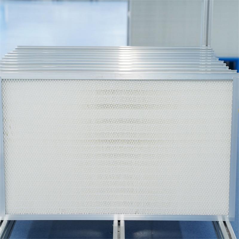 Fiberglass Mini-Pleat ULPA Air Filter