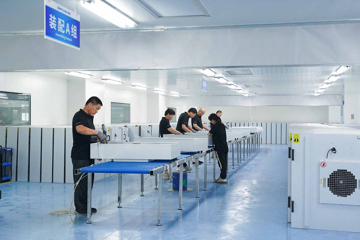 FFU assembly workshop