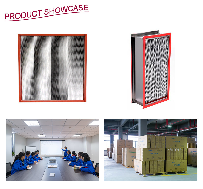 Устойчивый к высоким температурам HEPA-фильтр 250 ℃