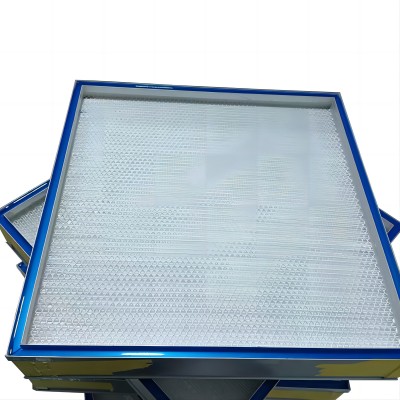 Gel Seal Mini Pleat Fiberglass HEPA Filter