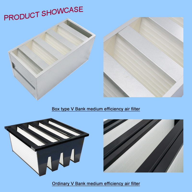 V-Bank Medium Efficiency Air Filter