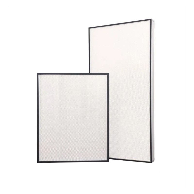 ไส้กรองอากาศ ULPA แบบแผงจีบขนาดเล็ก