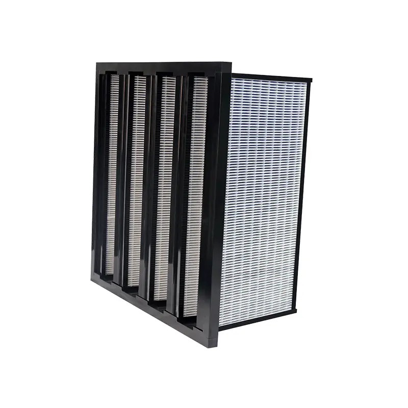 V Bank Activated Carbon Filter