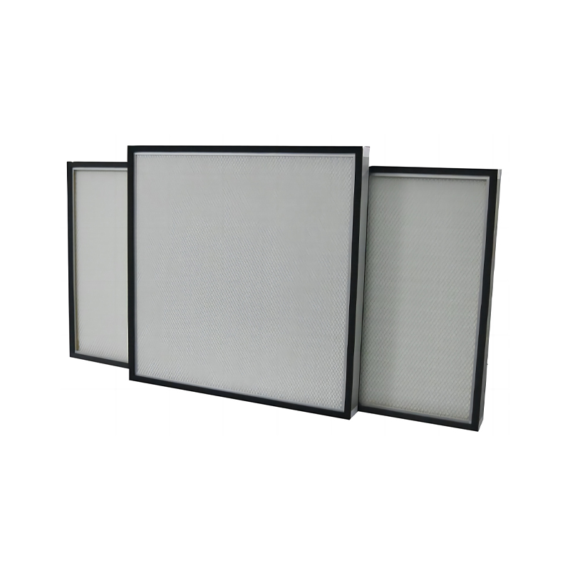 ไส้กรองอากาศ ULPA แบบแผงจีบขนาดเล็ก
