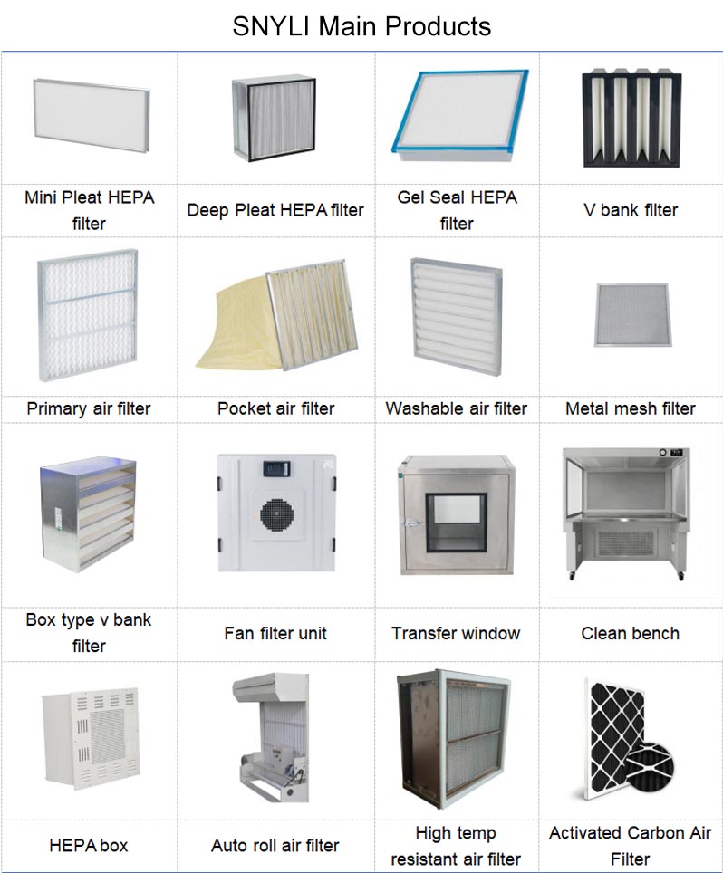 ผลิตภัณฑ์หลักของ SNYLI