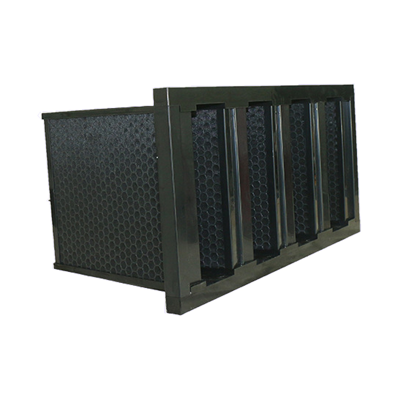 Activated Carbon V Bank Air Filter