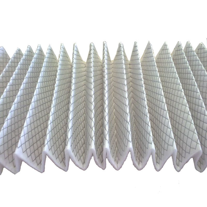 Rouleaux de médias filtrants en polyester