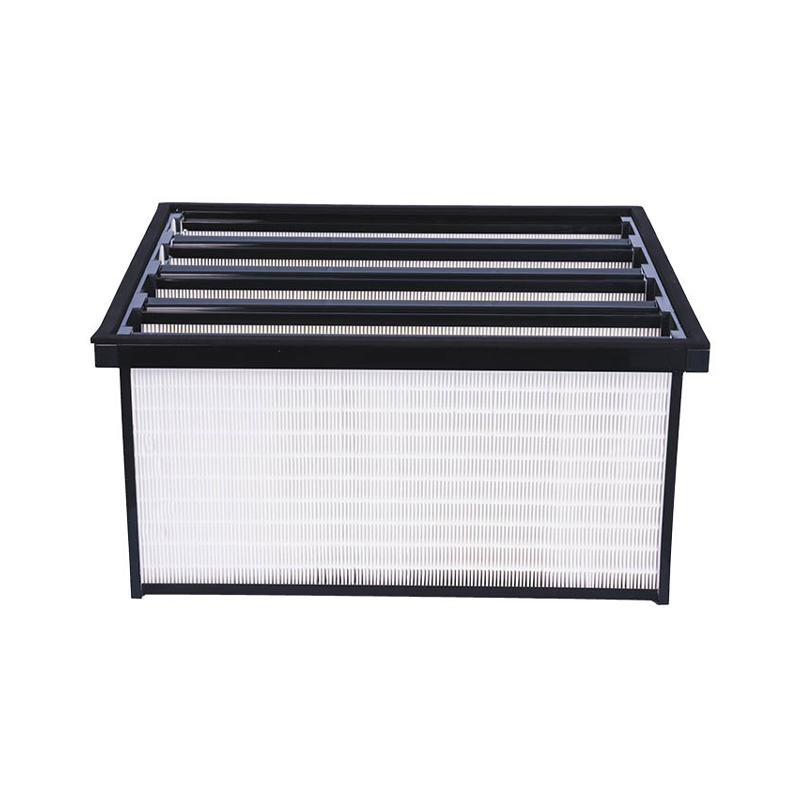 V Bank Mini Pleat Medium Efficiency Air Filter