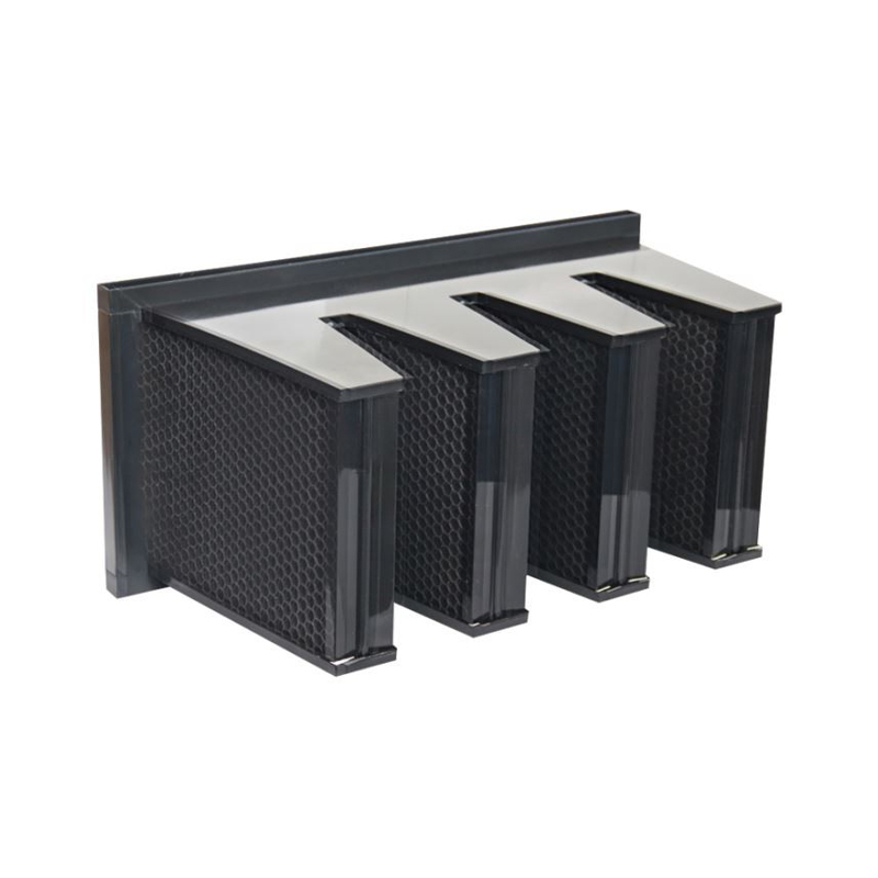 V Bank Activated Carbon Air Filter