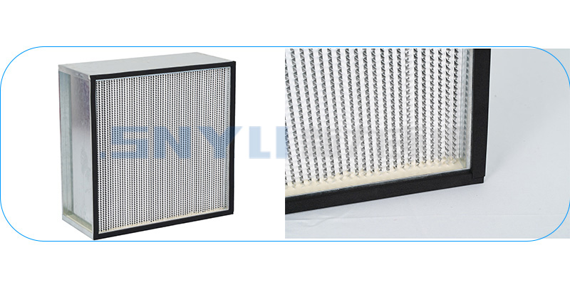 깊은 주름 HEPA 필터 깊은 주름 HEPA 필터