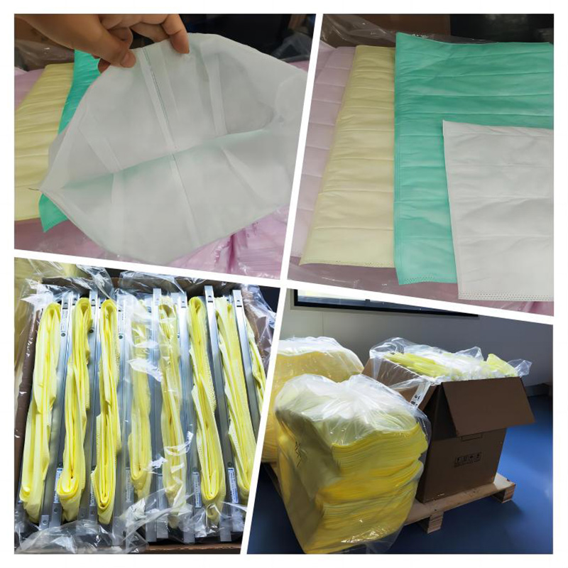 AHU 백 에어 필터 AHU 백 에어 필터