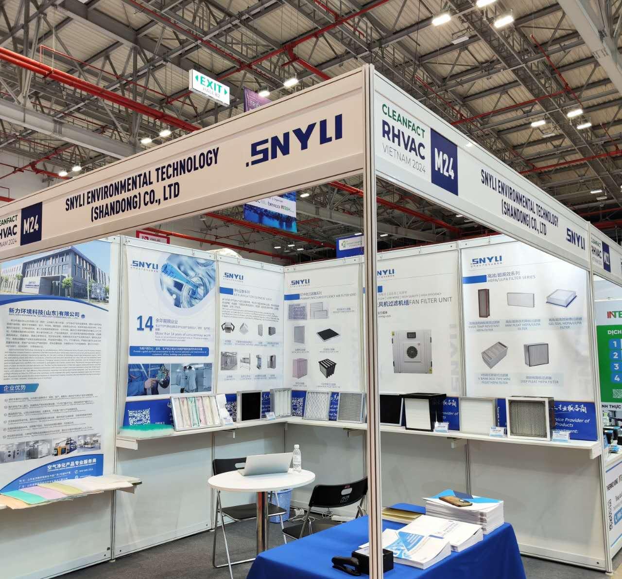 CLEANFACT&RHVAC 베트남 2024에서의 SNYLI
