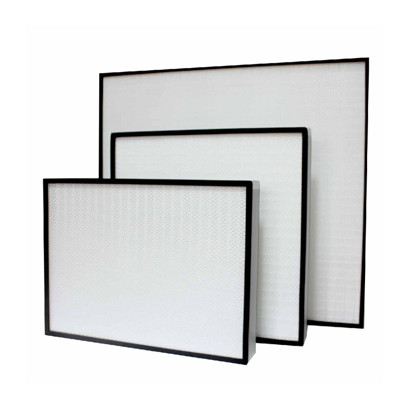 ไส้กรองอากาศ ULPA แบบแผงจีบขนาดเล็ก