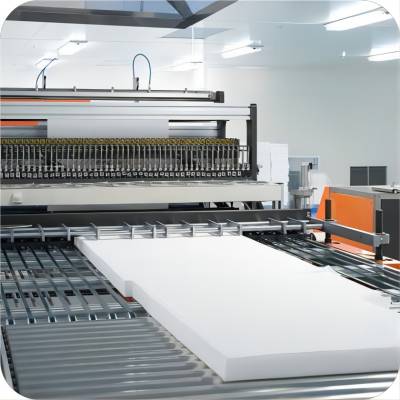 Fiberglass filter media